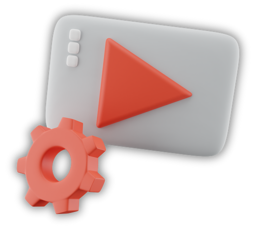 3D Video Setting Icon